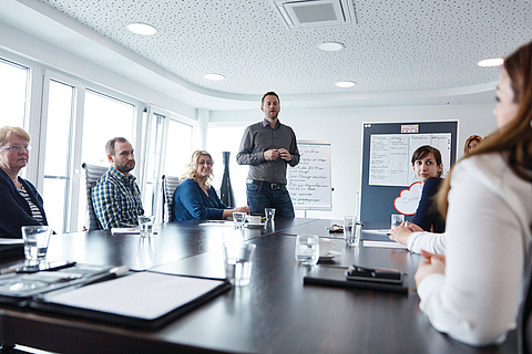 Die Mitarbeiter fühlen sich mitgenommen