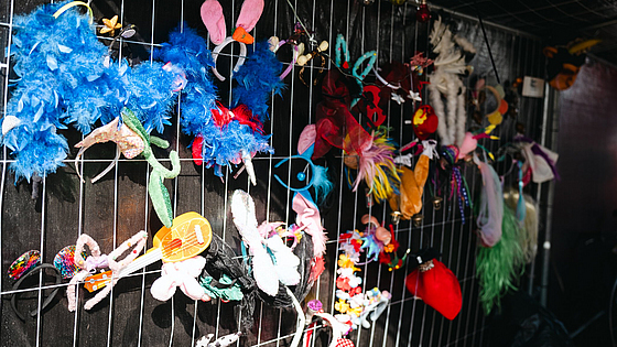 Qual der Wahl: Im Pausenbereich können sich die Beschäftigten von Sunny-Side-Catering nach Lust und Laune einkleiden.