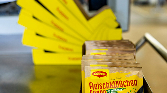 Beutelanlage im Maggi-Werk Singen