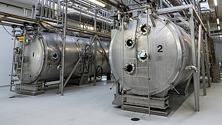 Vakuumbandtrockner im Maggi-Werk Singen