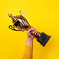 Hand mit Pokal | © alesmunt - stock.adobe.com Hand mit Pokal