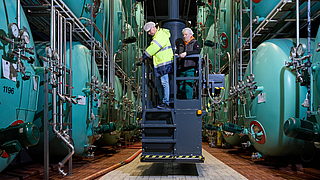 Tankinspektion bei Henkell Freixenet