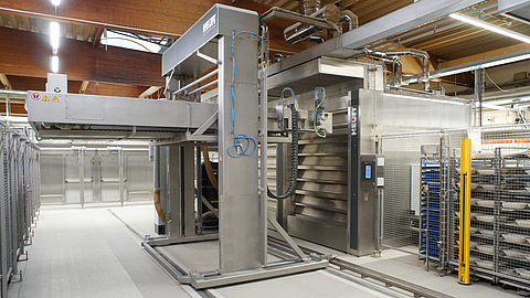Automatischer Ofenbelader