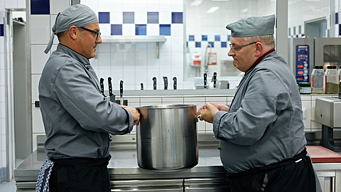 Ergonomisches Arbeiten in der Küche
