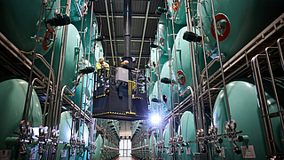 Tankinspektion bei Henkell Freixenet