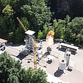 Luftaufnahme  Explosionsversuch Kappelrodeck