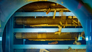 Vakuumbandtrockner im Maggi-Werk Singen