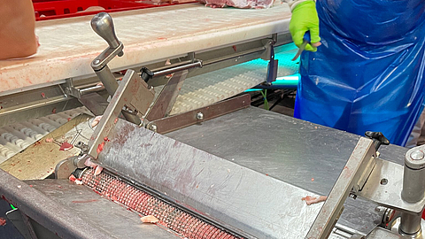 Gefahrstelle am offenen Entschwarter | © Robert Schlosser | BGN Gefahrstelle am offenen Entschwarter