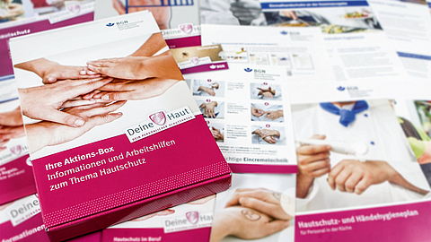 Aktionsbox "Deine Haut" | © BGN / Jedermann Verlag Aktionsbox "Deine Haut"