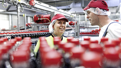 Prämienverfahren Firma Coca-Cola