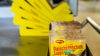 Beutelanlage im Maggi-Werk Singen