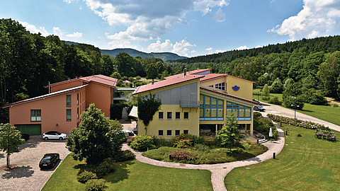 Gebäude der BGN-Bildungsstätte in Reinhardsbrunn