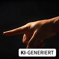 Eine Szene, in der Menschen mit dem Finger auf jemanden zeigen