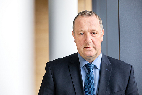 Peter Peschmann, Geschäftsführer Technik der Brauerei C. & A. Veltins | © Christoph Meinschäfer/Brauerei C. & A. Veltins GmbH & Co. KG Peter Peschmann, Geschäftsführer Technik der Brauerei C. & A. Veltins