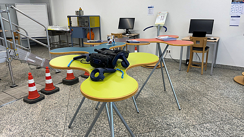 Ausstellungsraum BGN-Ausbildungszentrum Mannheim